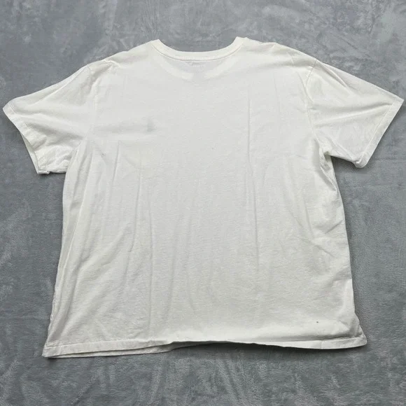Polo Ralph Lauren T-Shirt Men's Big & Tall XXL White Pony Logo Cotton - Picture 4 of 6